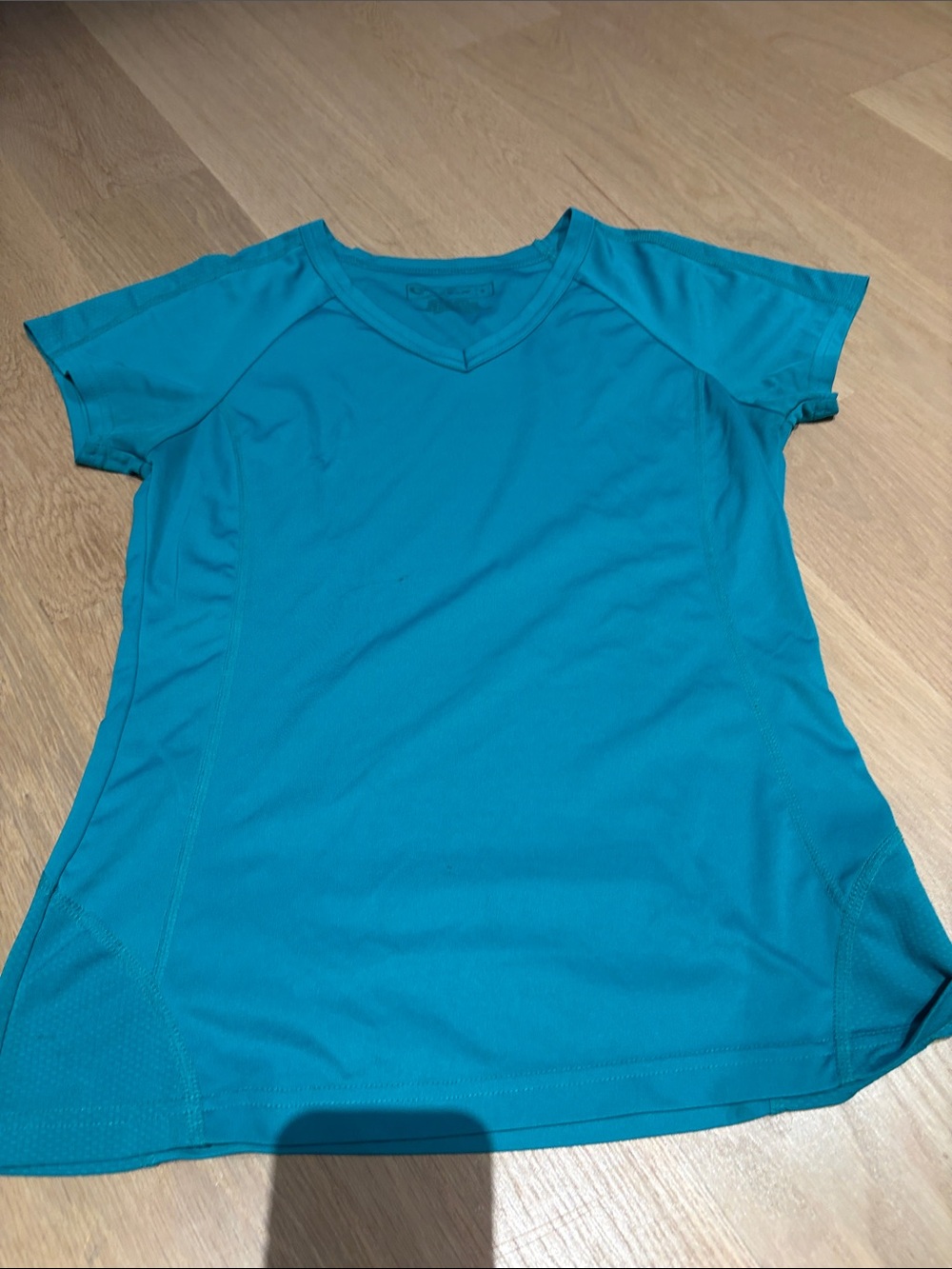O'Neill Teal Short Sleeve V-Neck Performance Tee